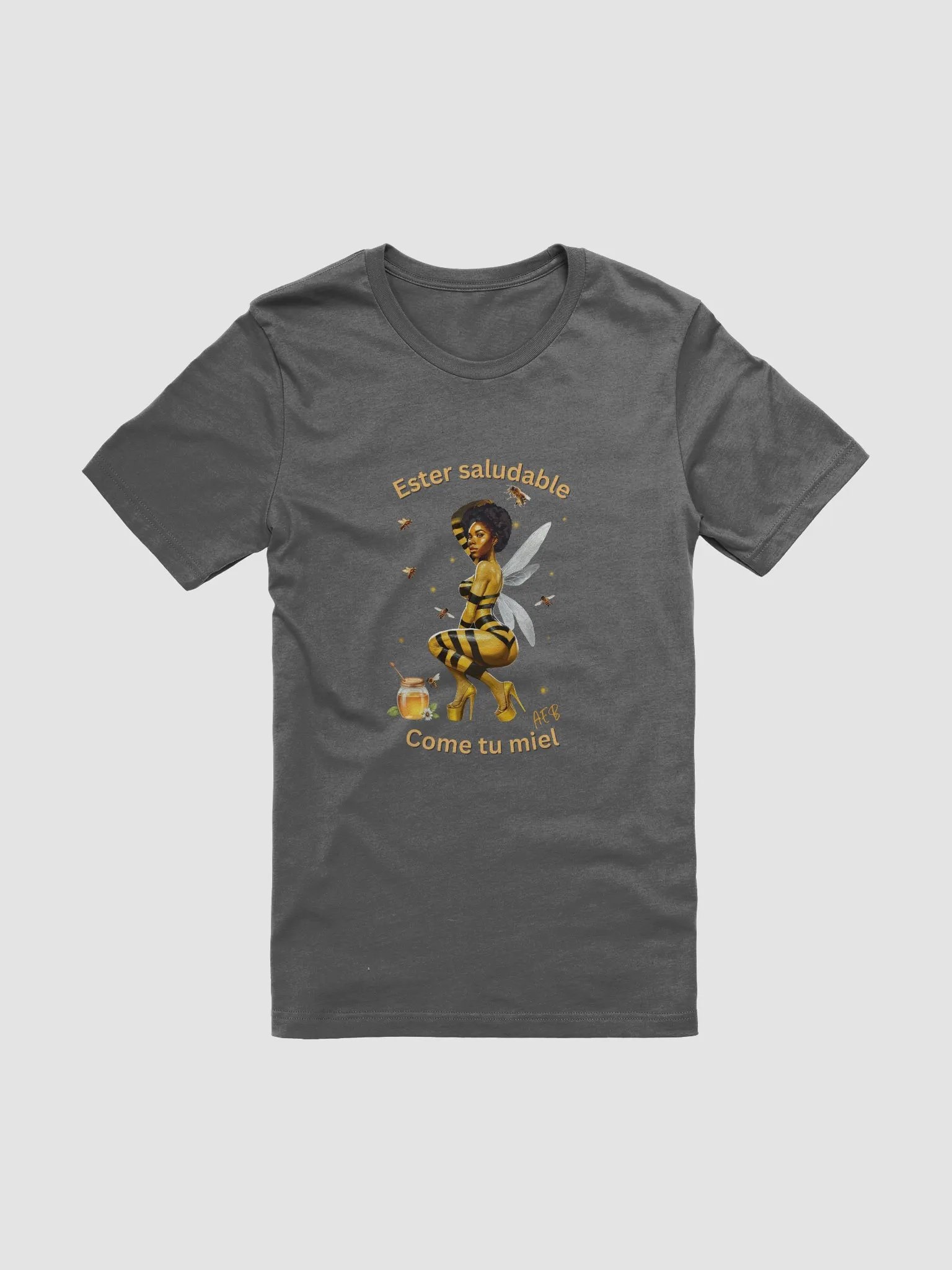 Bee-Healthy Bella+Canvas Tee product image (3)