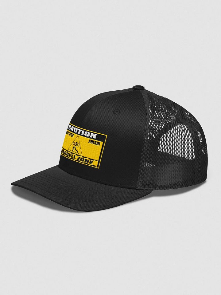 Caution Heavy Lifter Trucker Hat product image (6)