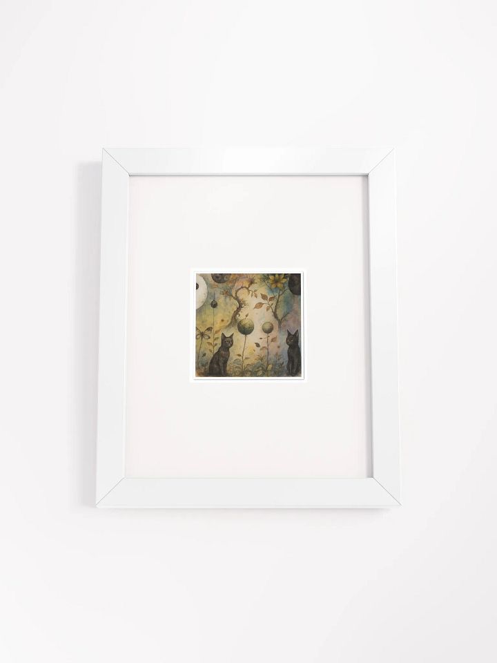 The Secret Garden Sketchbook Artprint Framed product image (1)