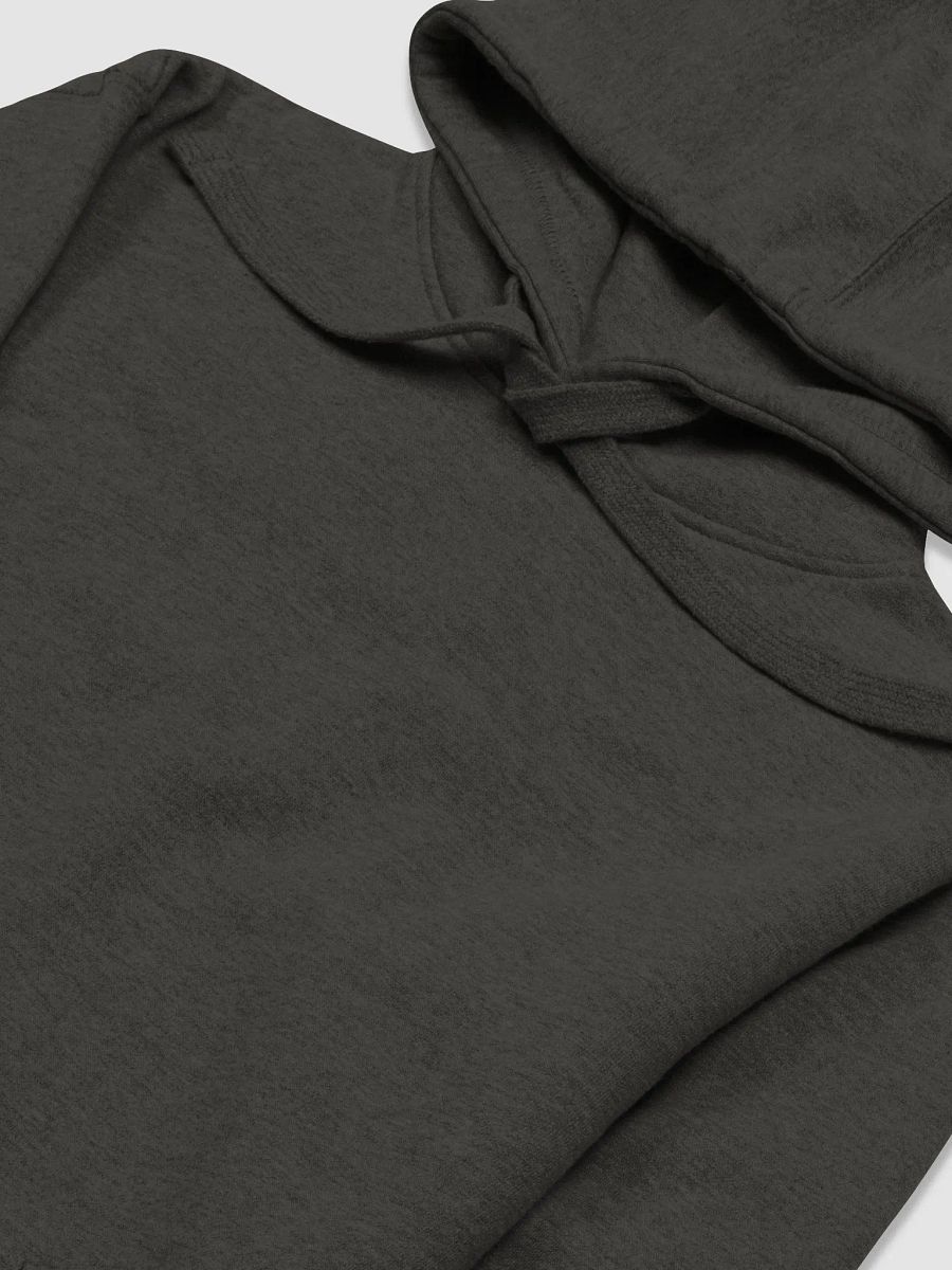 Plaincolor Vintage Black Hoodie product image (3)