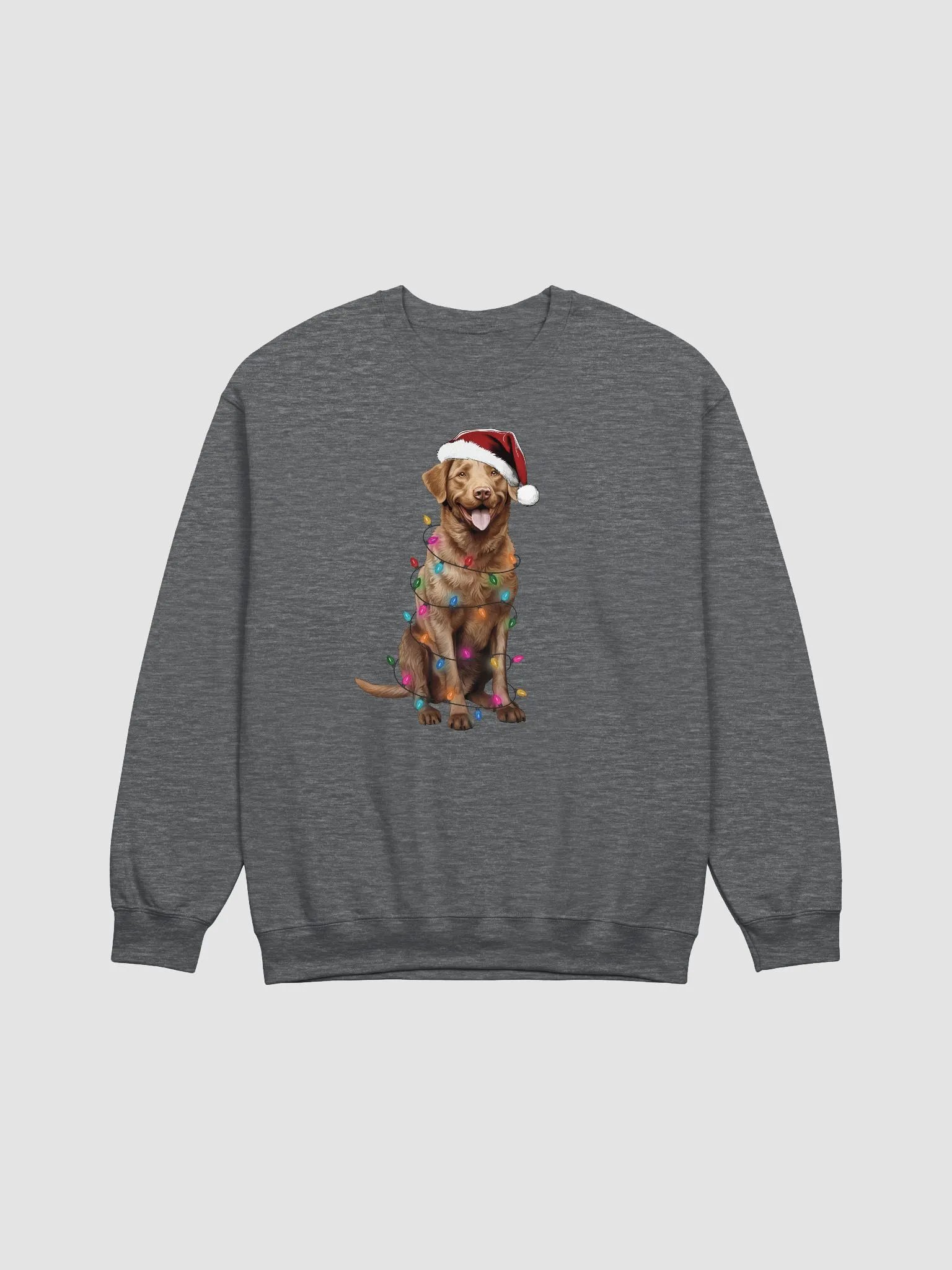 Funny Chesapeake Bay Retriever Christmas Sweatshirt for Chesapeake Bay Retriever Paw-rents product image (3)