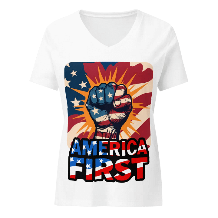 Women's T-Shirt: America First product image (1)