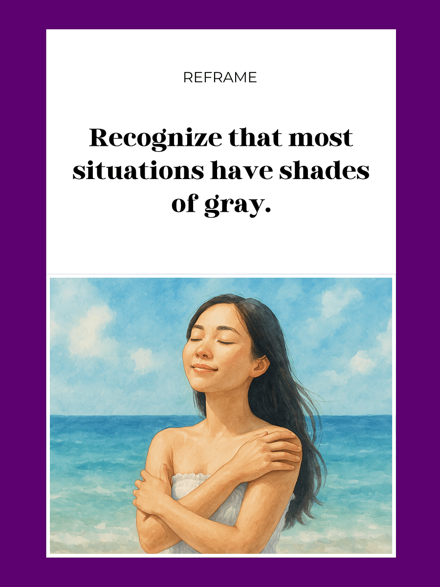 Gentle Reframes: Cognitive Distortion Card Deck product image (3)