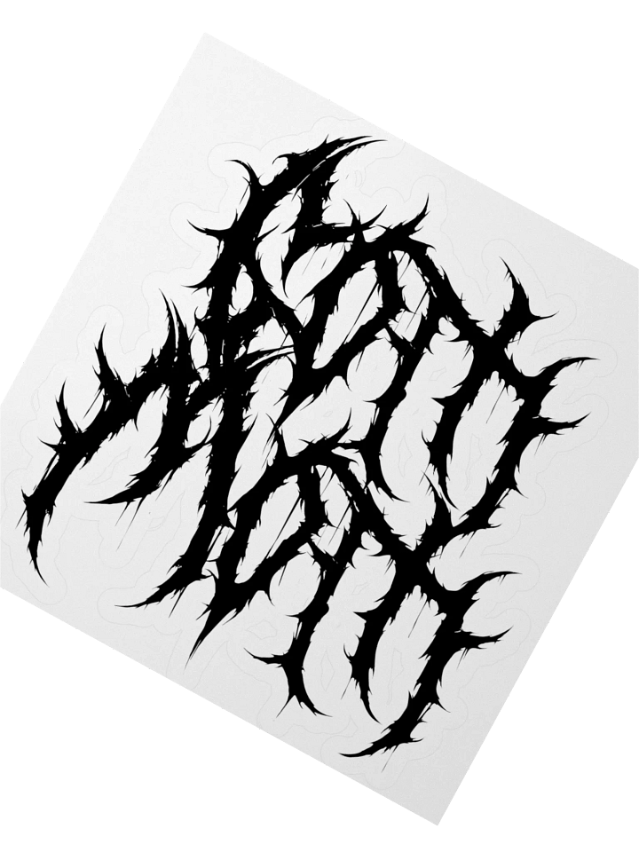 Goth Moth Sticker product image (2)