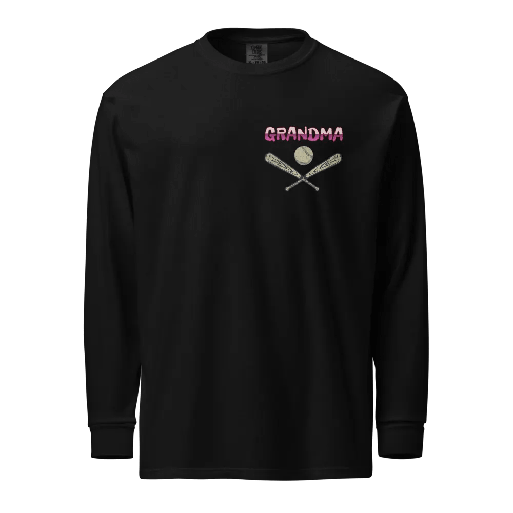 Grandma's Baseball Legacy Long Sleeve Shirt product image (1)
