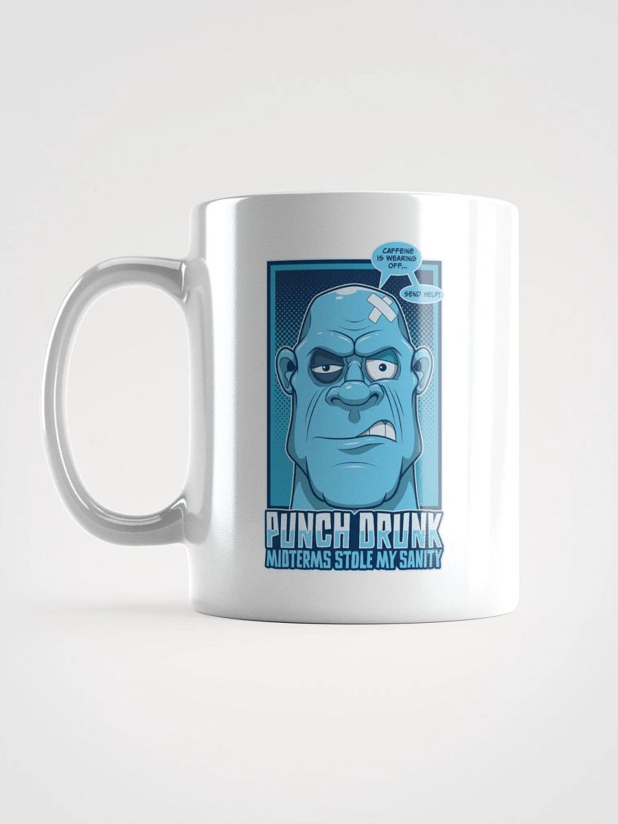 Funny College Coffee Mug – Retro Midterms Cartoon Design product image (5)