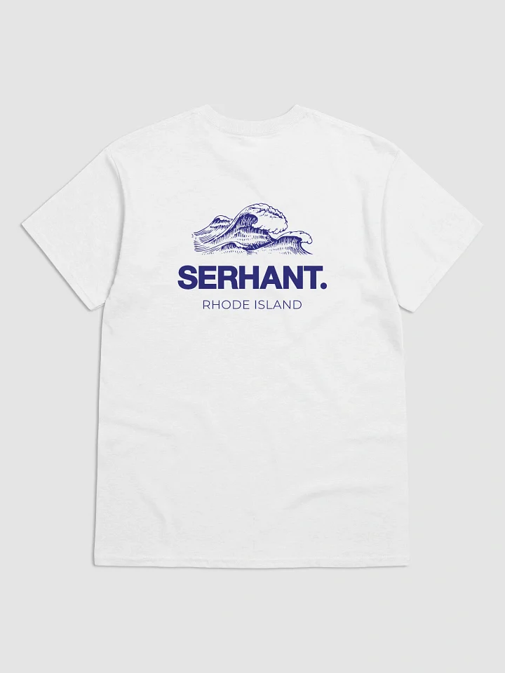 SERHANT. Rhode Island Wave White T-Shirt product image (1)