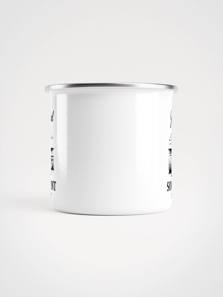 Somers Point NJ "Just Married" Enamel Wedding Mug product image (2)