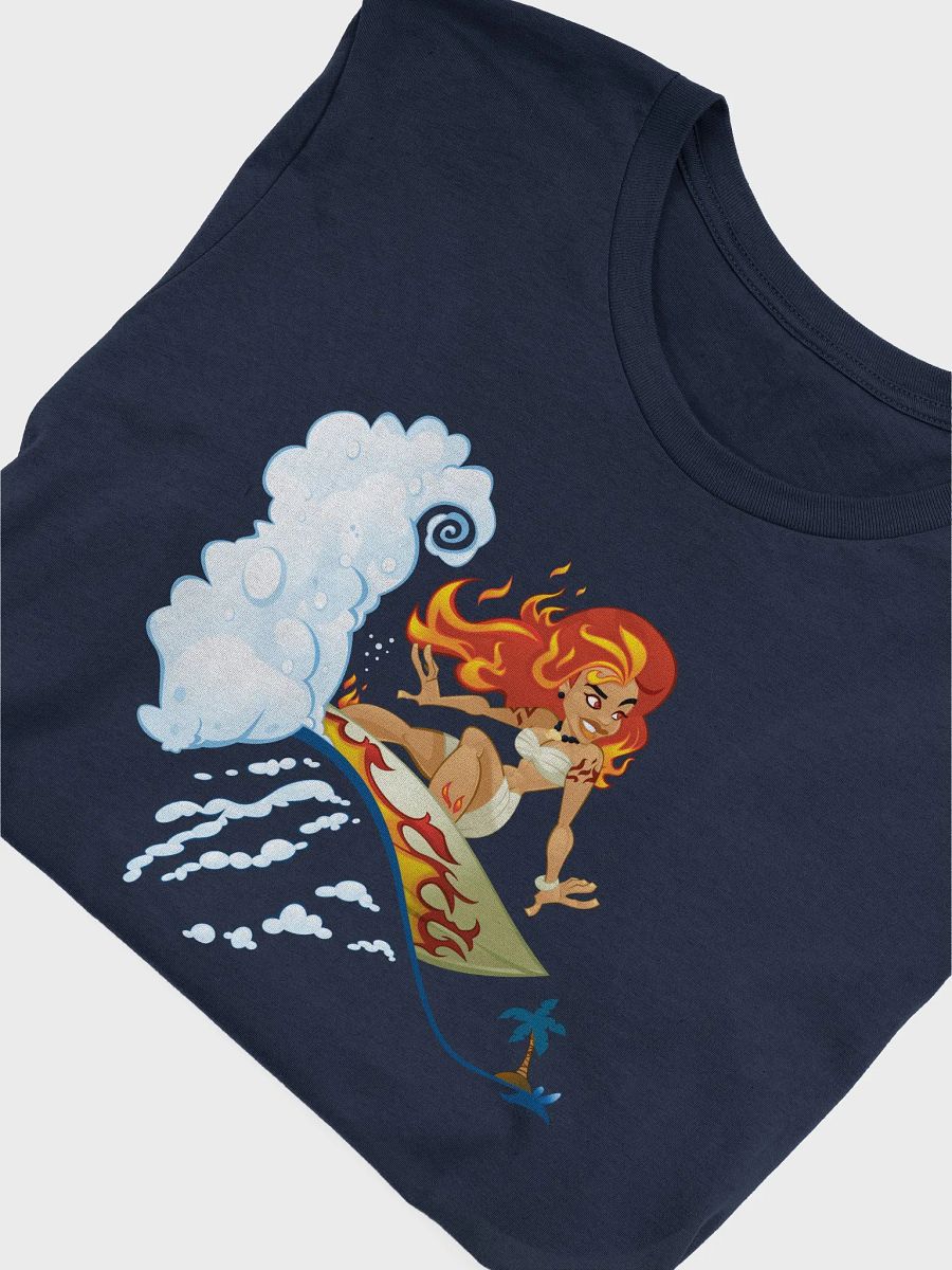Retro Pin-Up Surfin' Pele Cartoon product image (10)