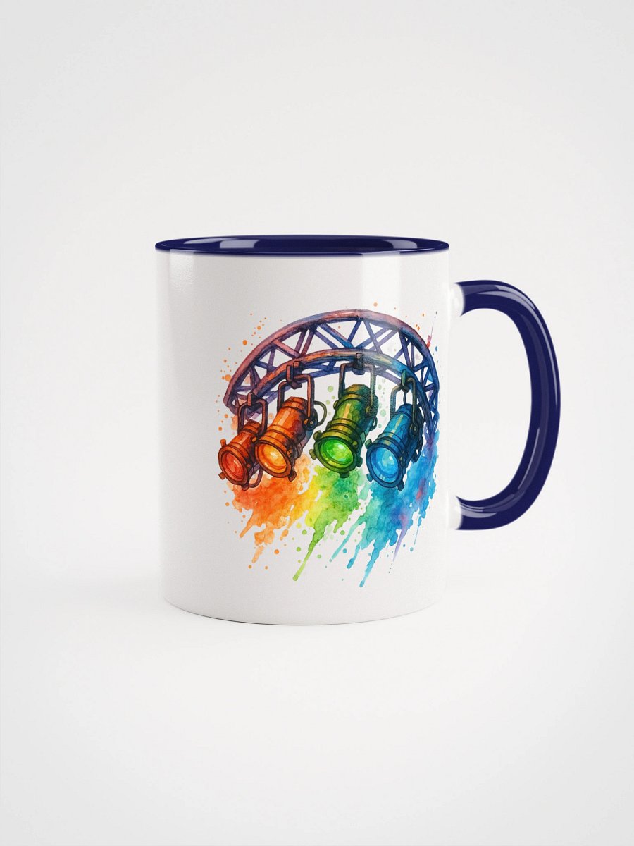 Theatrically Jerry: "Water-PAR II" Watercolor PAR Light Ceramic Mug product image (3)