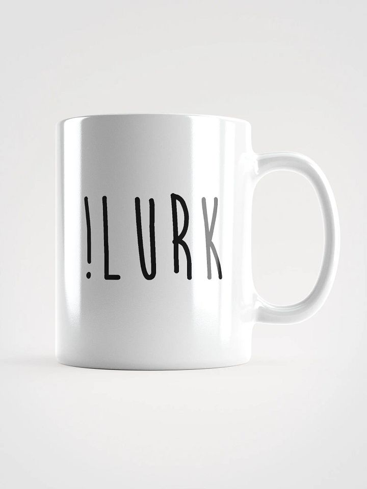 White Mug: !LURK product image (2)