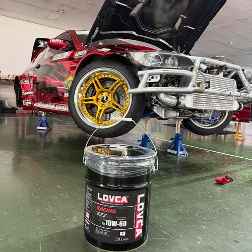 The #rbm3 ’s liquid gold is @lovca_oil 10W-60 😍 huge Thankyou for the support this season 🙏 

We will be at Ebisu tomorrow gu...