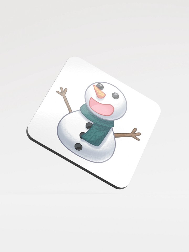 Happy Snowman Coaster product image (1)