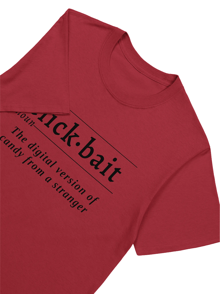 Clickbait Def Unisex Tee v1 product image (2)