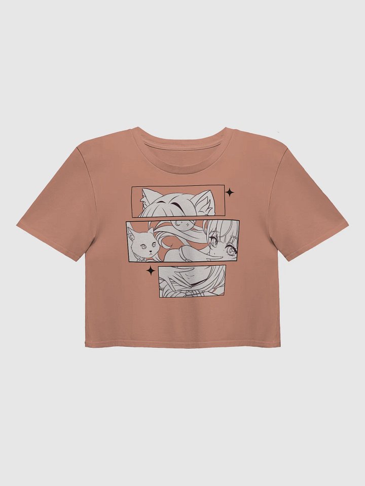 Whiskered Whimsy Crop Top product image (3)