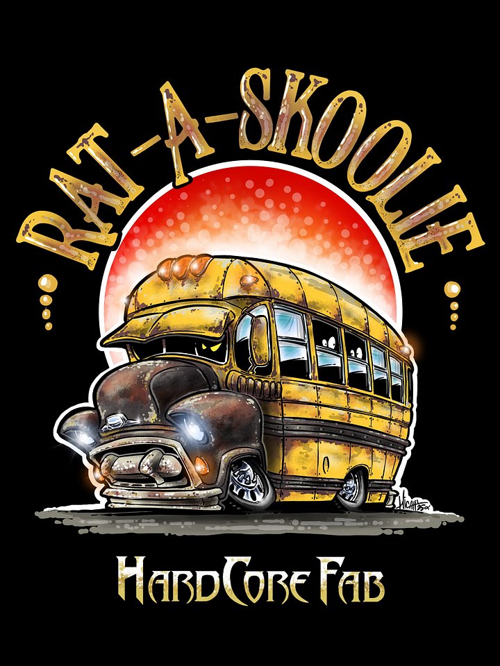 Rat-a-Skoolie Sticker product image (1)
