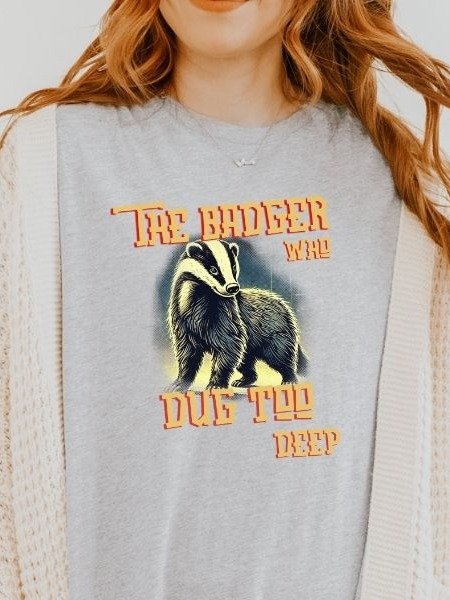 Badger Funny Vintage Pulp Mystery Harry Potter Shirt product image (17)