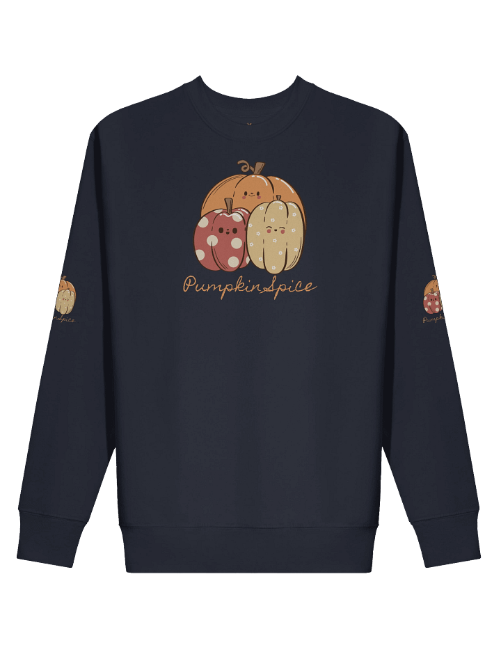 Pumpkin Spice Smiles Sweatshirt – Fall Cozy Vibes product image (14)