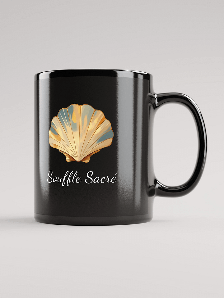 Mug Noir - Souffle Sacré - Idée cadeau original product image (1)