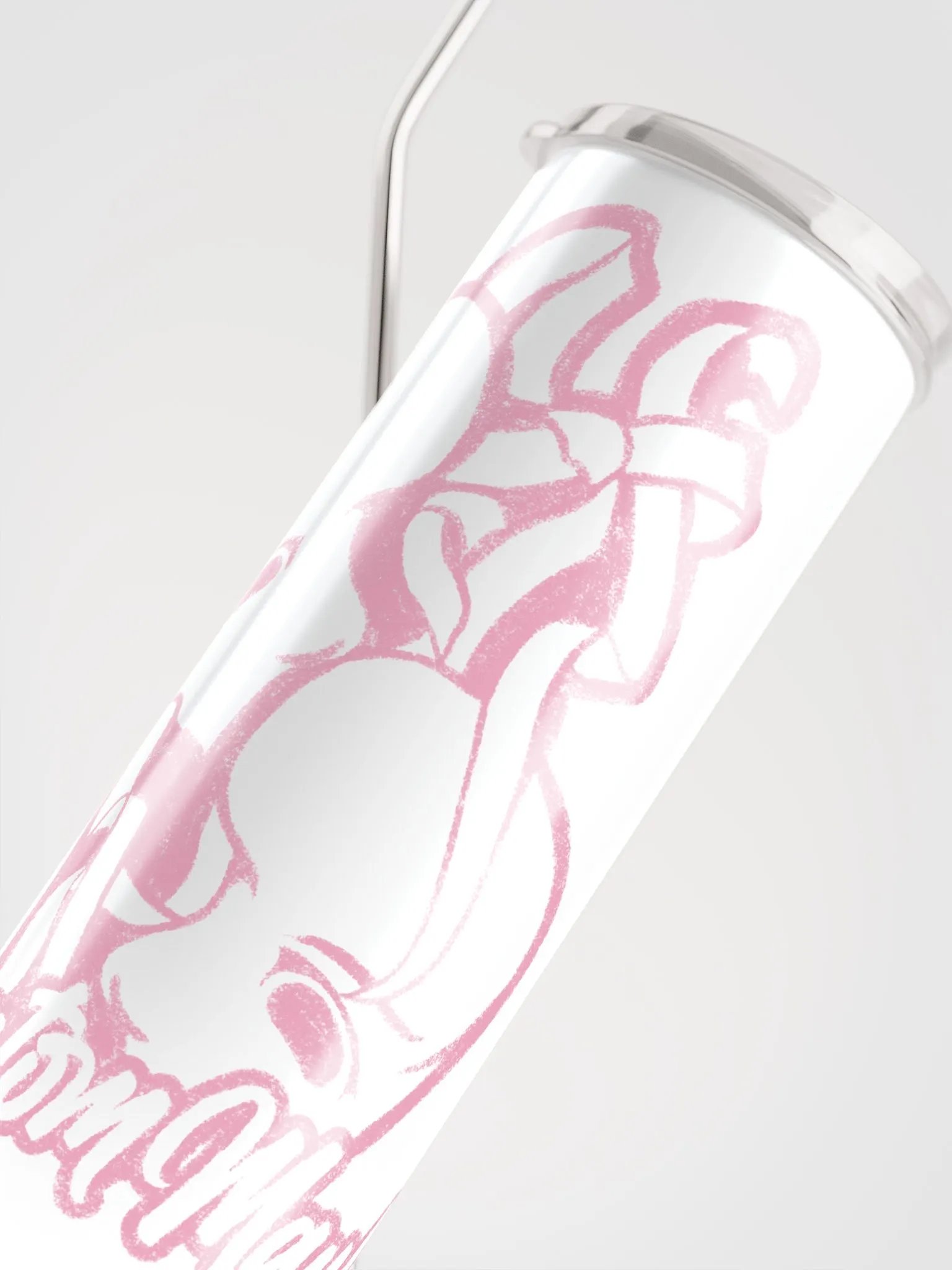 'PhantomMaul' Pink Logo Stainless Steel Tumbler product image (6)
