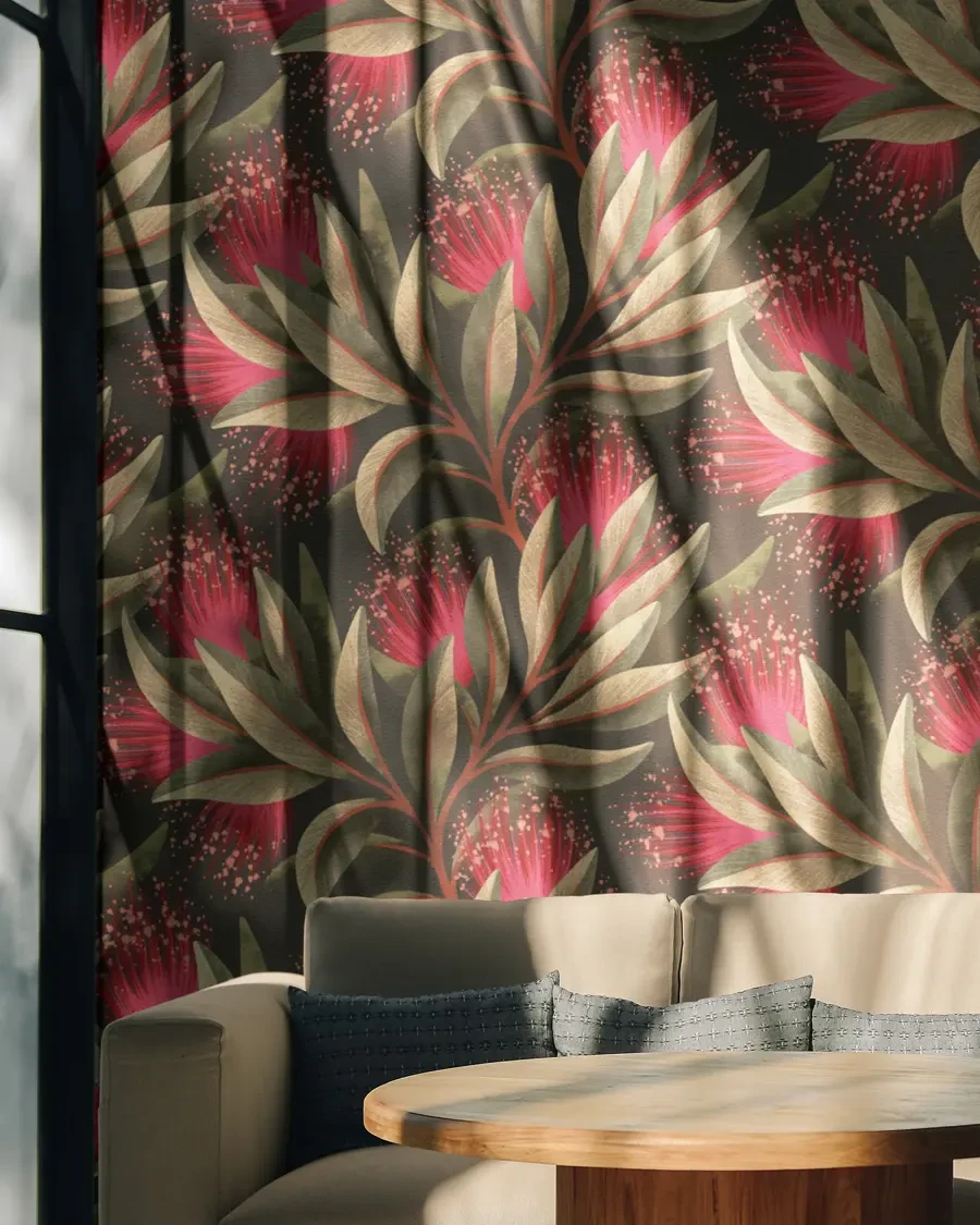 Wallpaper Mockup - Industrial Living Room product image (3)