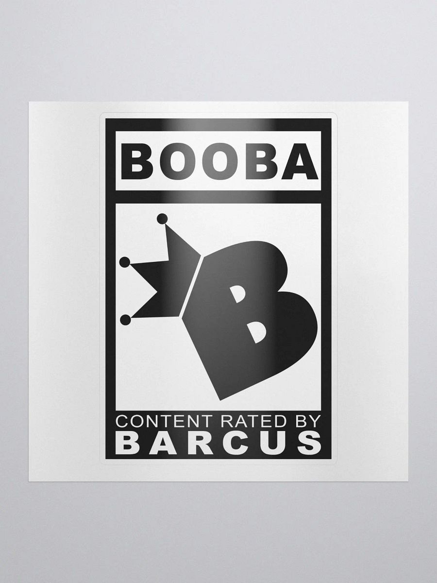ESRB Booba Sticker product image (1)