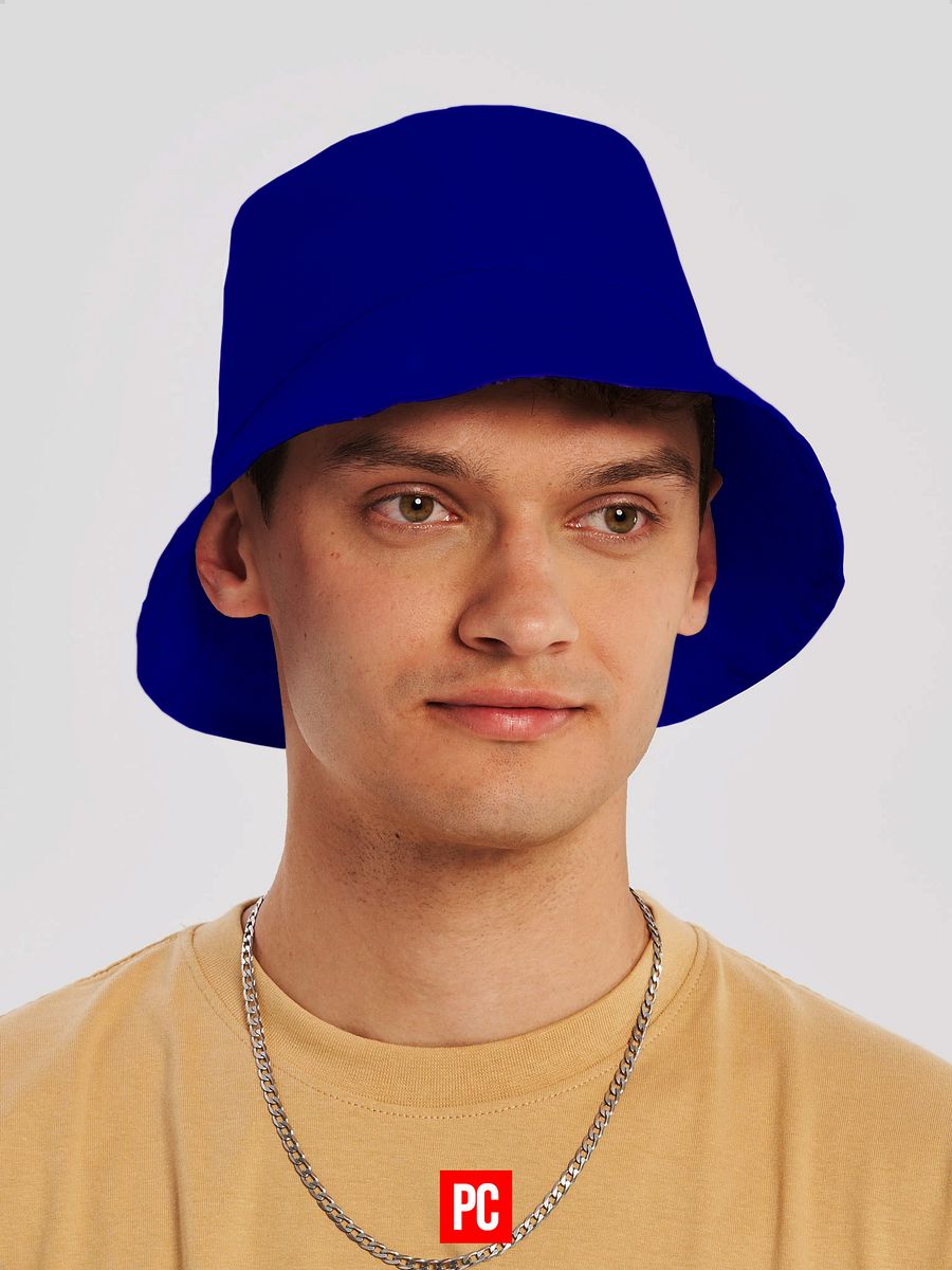 Plain Color Navy Bucket Hat product image (1)