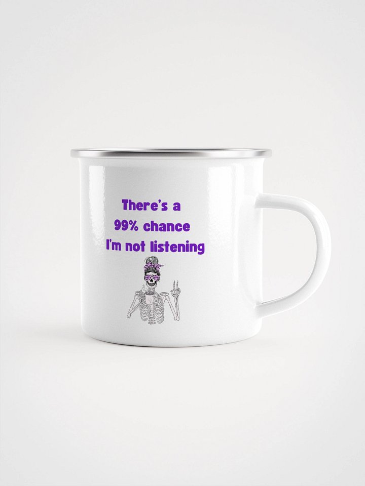 I'm not listening mug product image (1)