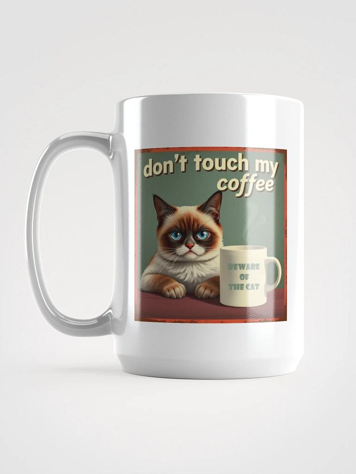 Coffee Cat Warning Mug product image (2)