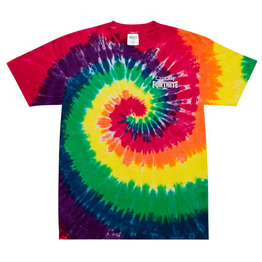 Psychedelic Vibes Casually Fortnite Tie-Dye Tee product image (16)