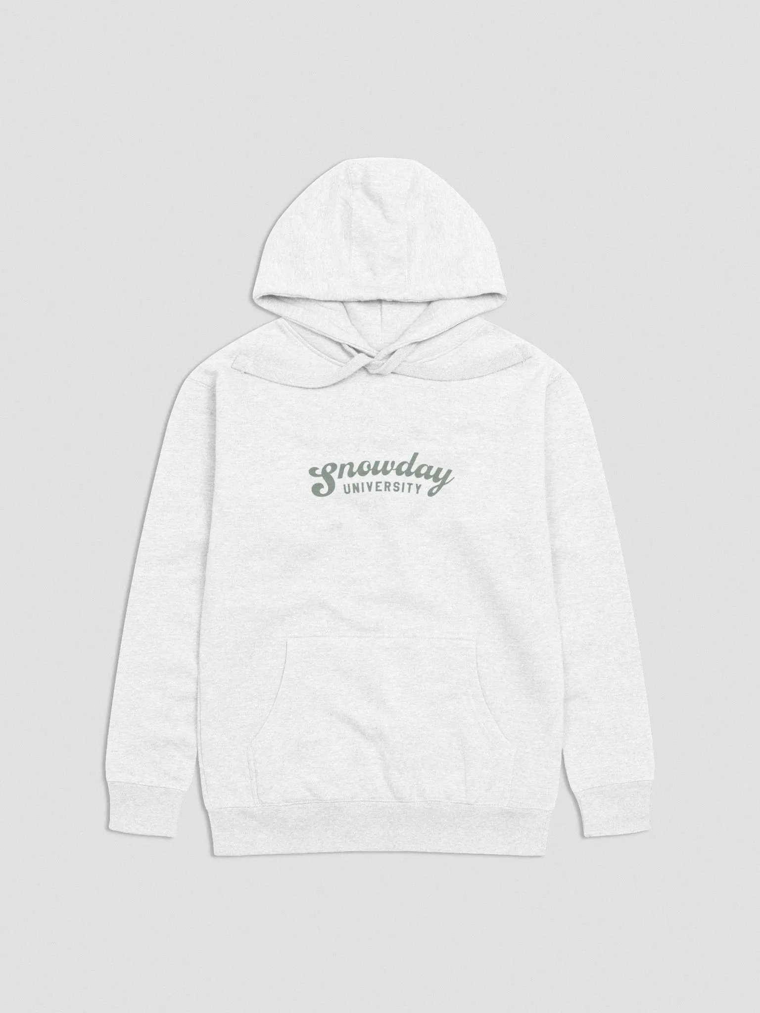 Snowday University hoodie - white product image (1)
