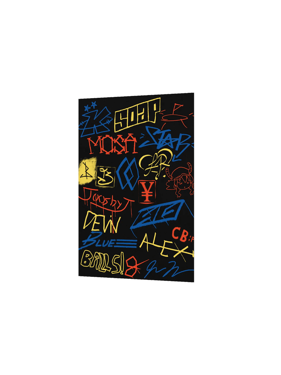 UBL Graffiti Tag Poster product image (3)