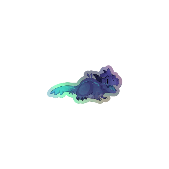 Cheerful Chubby Nycta Holographic Sticker Sheet product image (1)