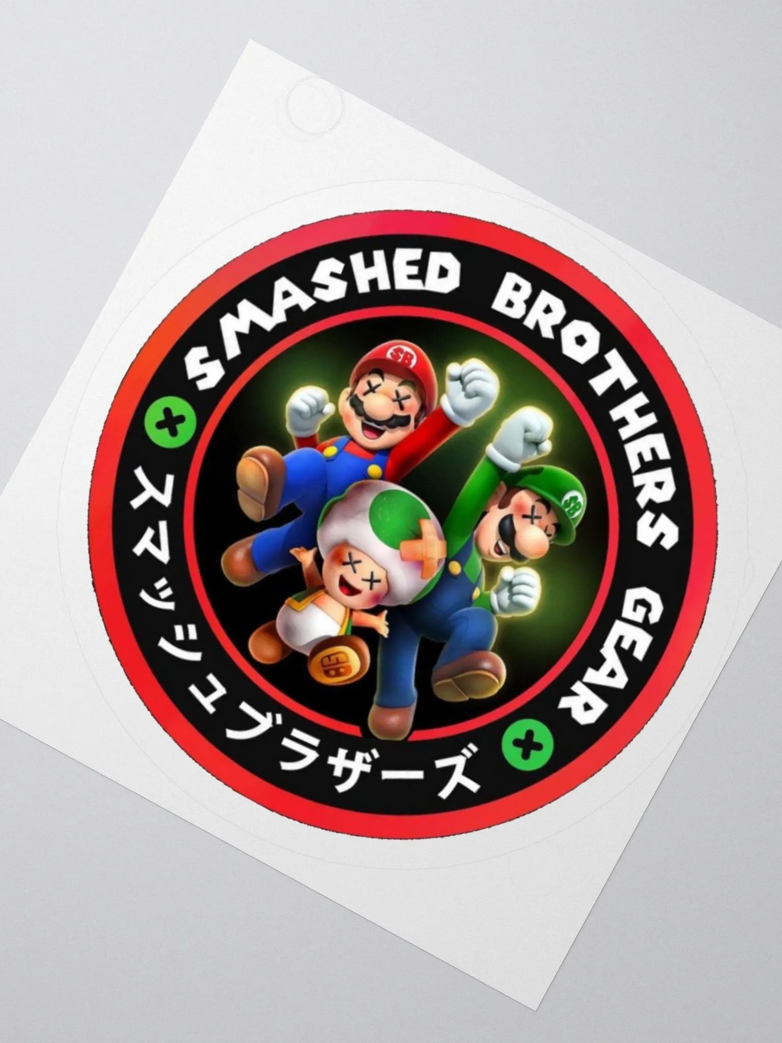 Smashed Brothers Gear Slap Sticker product image (2)