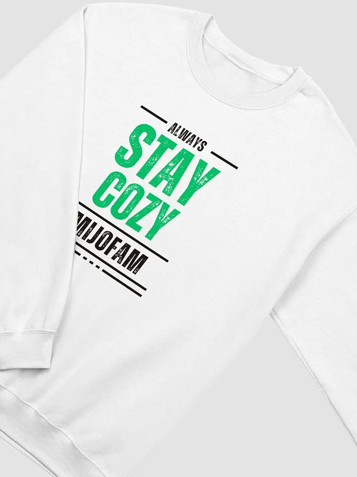 Always Stay Cozy Crewneck (White Edition) product image (2)