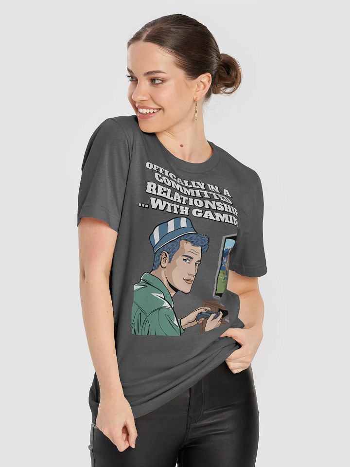Offically In A Committed Relationship...With Gaming Funny T-shirt product image (1)