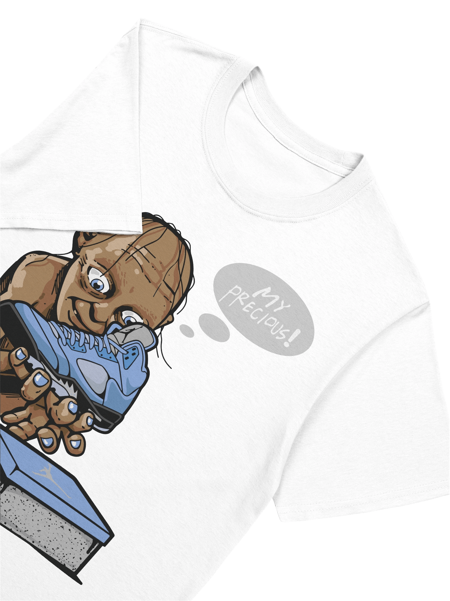 Lord Of The Rings – Gollum “My Precious” Sneaker Edition – Gildan Softstyle T-Shirt product image (5)