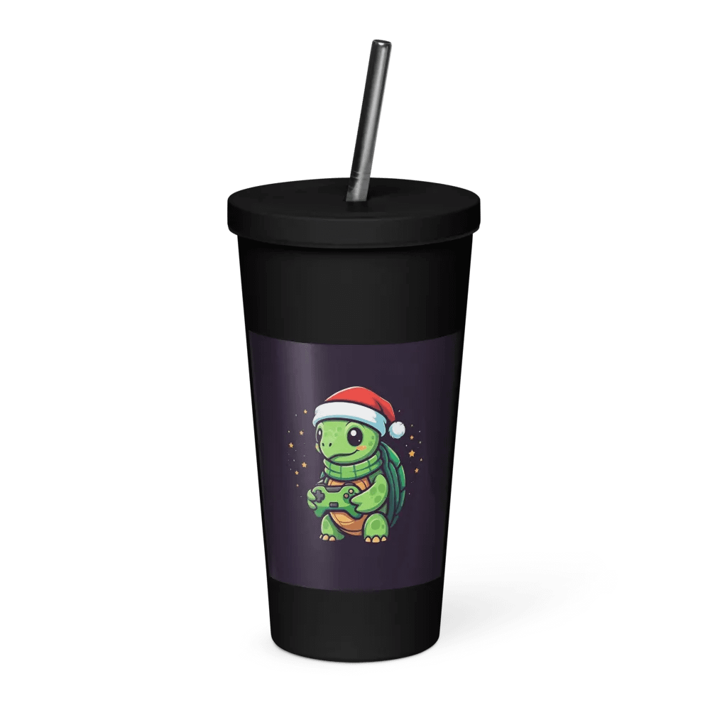 Santa Turtle Gaming Insulated Tumbler product image (1)