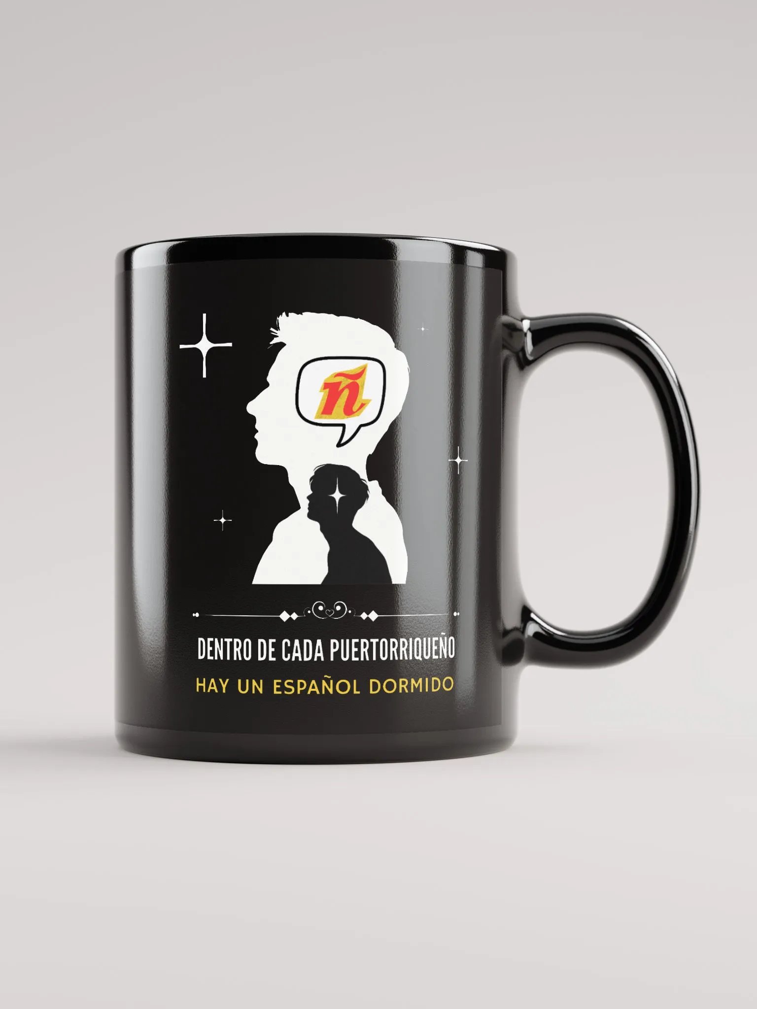 Taza Negra - Español Dormido product image (1)