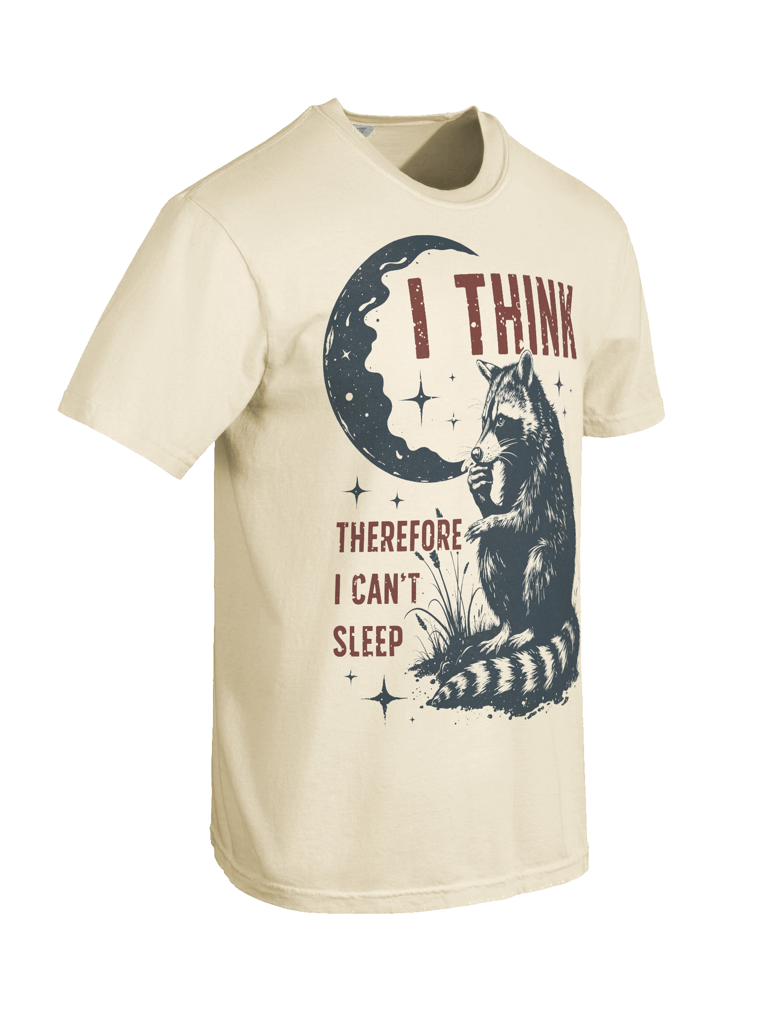 The Existential Crisis Raccoon Heavy Weight T-shirt product image (5)