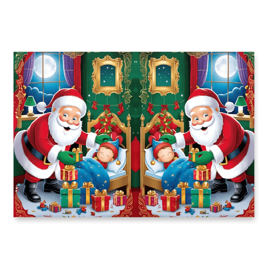Santa's Surprise Wrapping Paper Set product image (1)