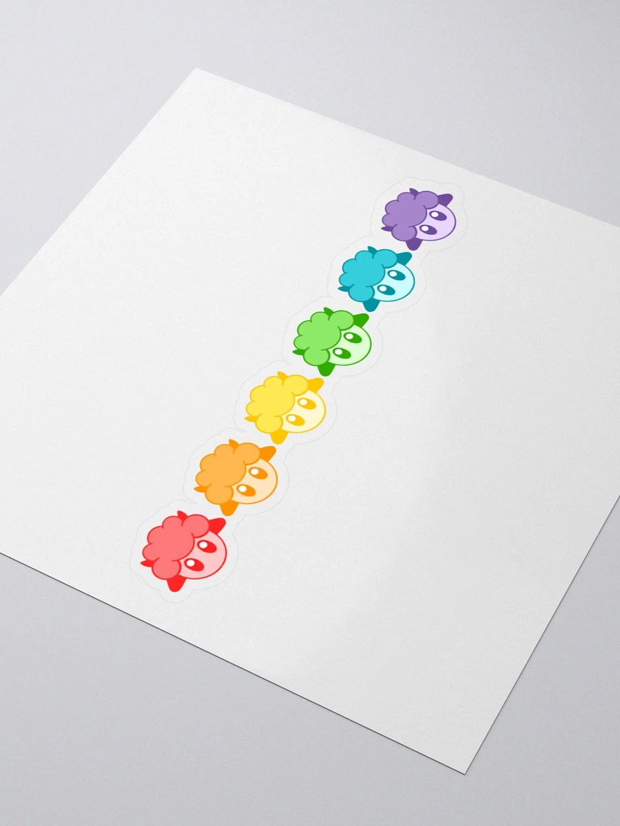 Rainbow Lamb Sticker product image (3)