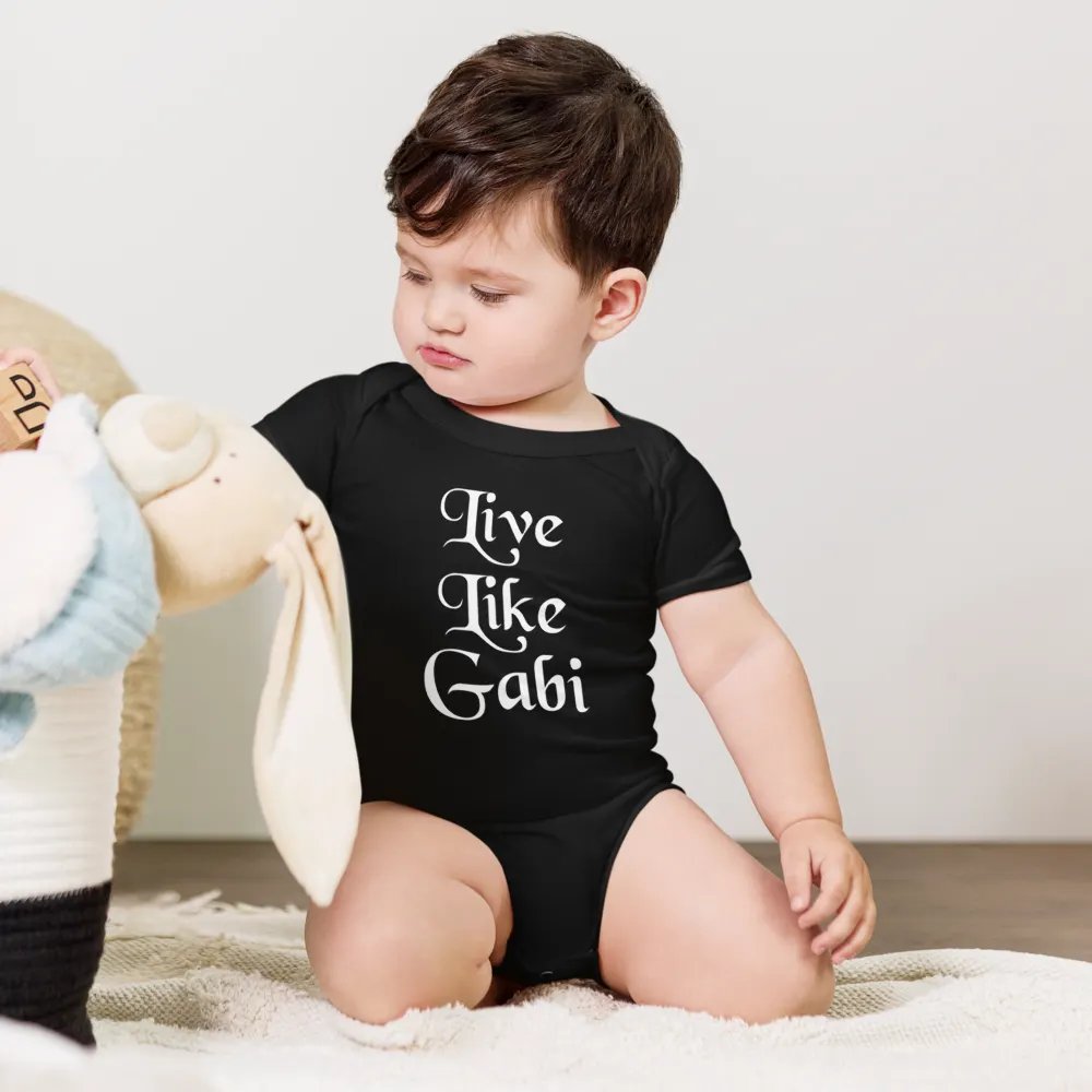 Live Like Gabi Baby Onesie product image (5)