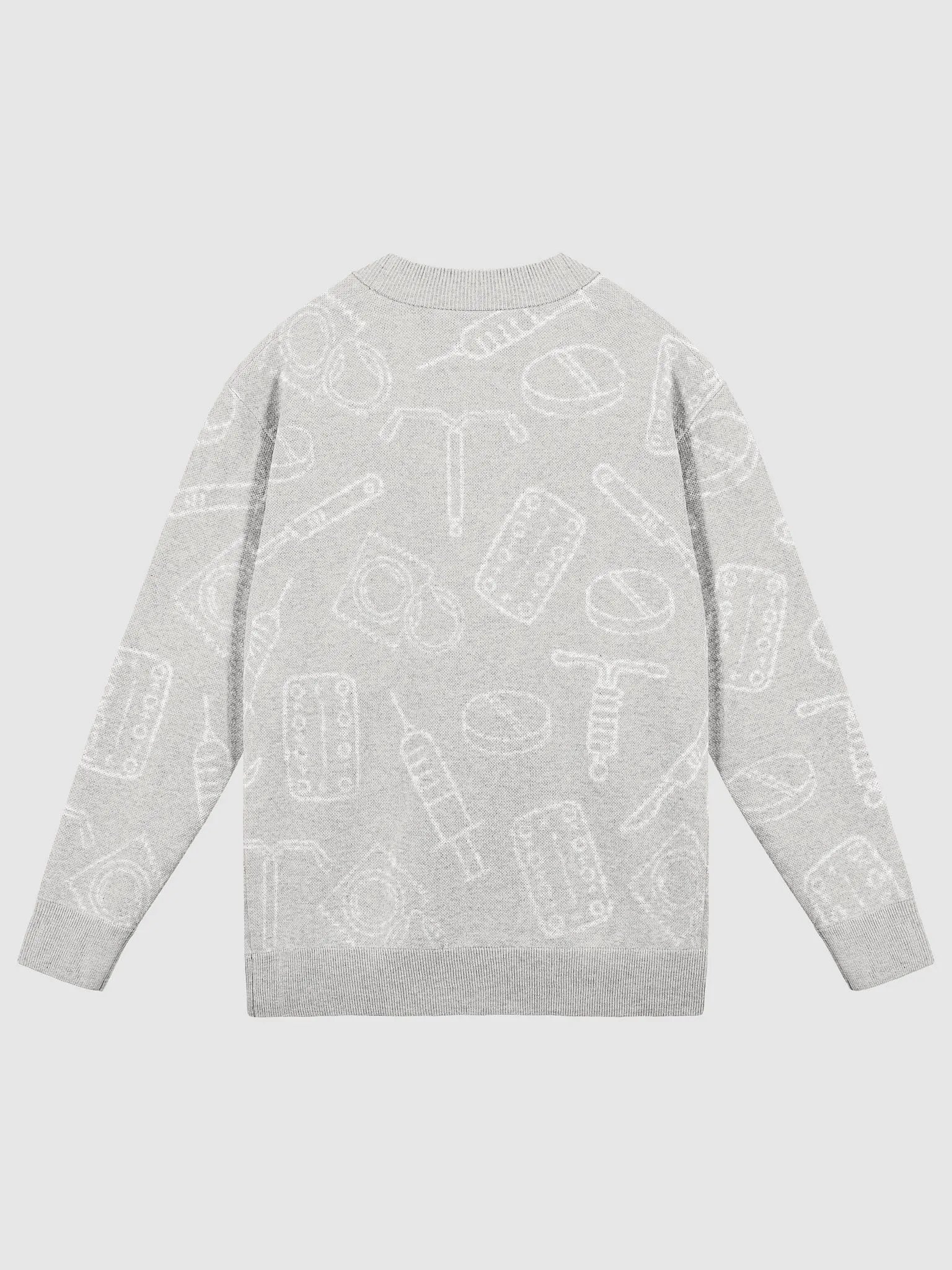 birth control icons (light grey cardigan) product image (2)