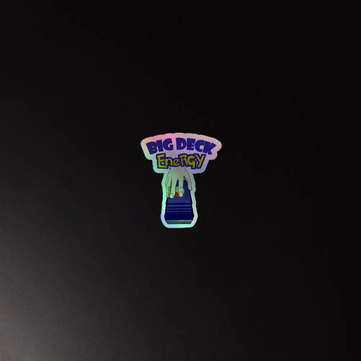 Big Deck Energy Blue Sticker product image (2)