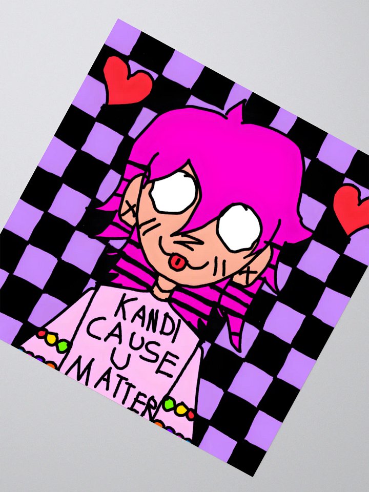 Kandi Cause U Matter Sticker product image (5)
