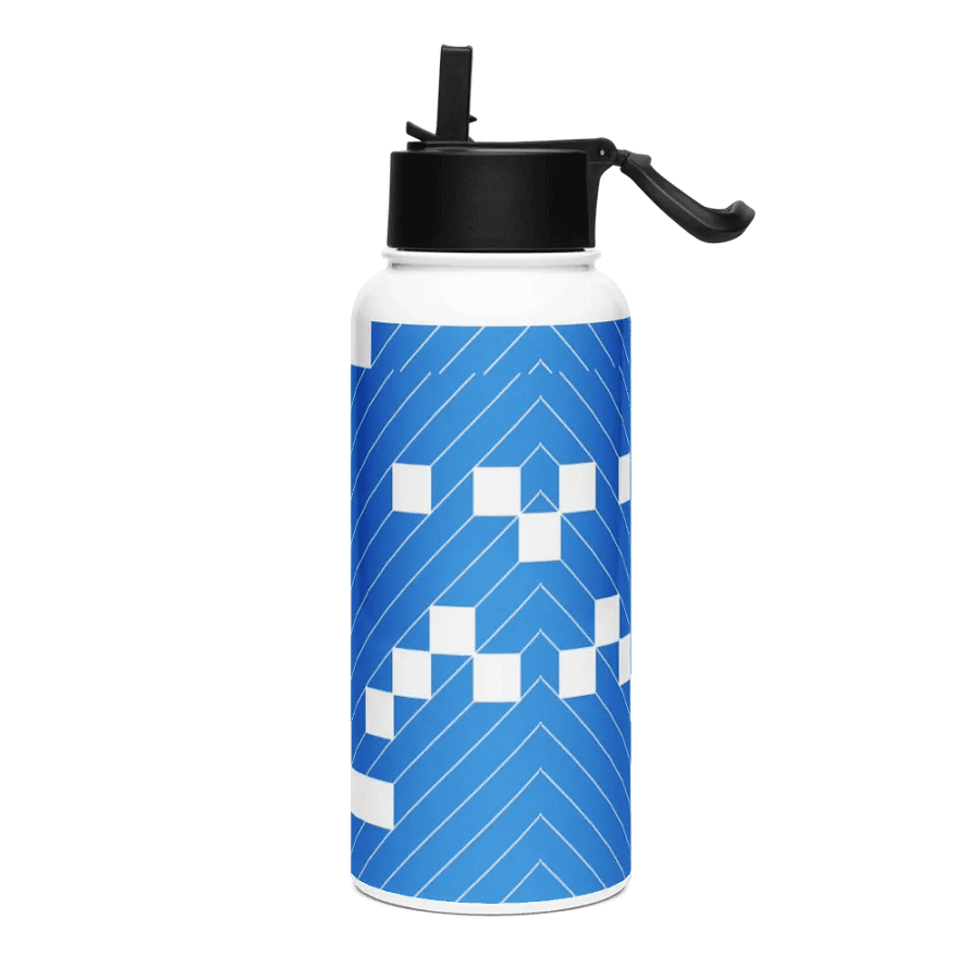 Pattern Art 2 Zigzag Symmetry Stainless Steel Water Bottle product image (3)