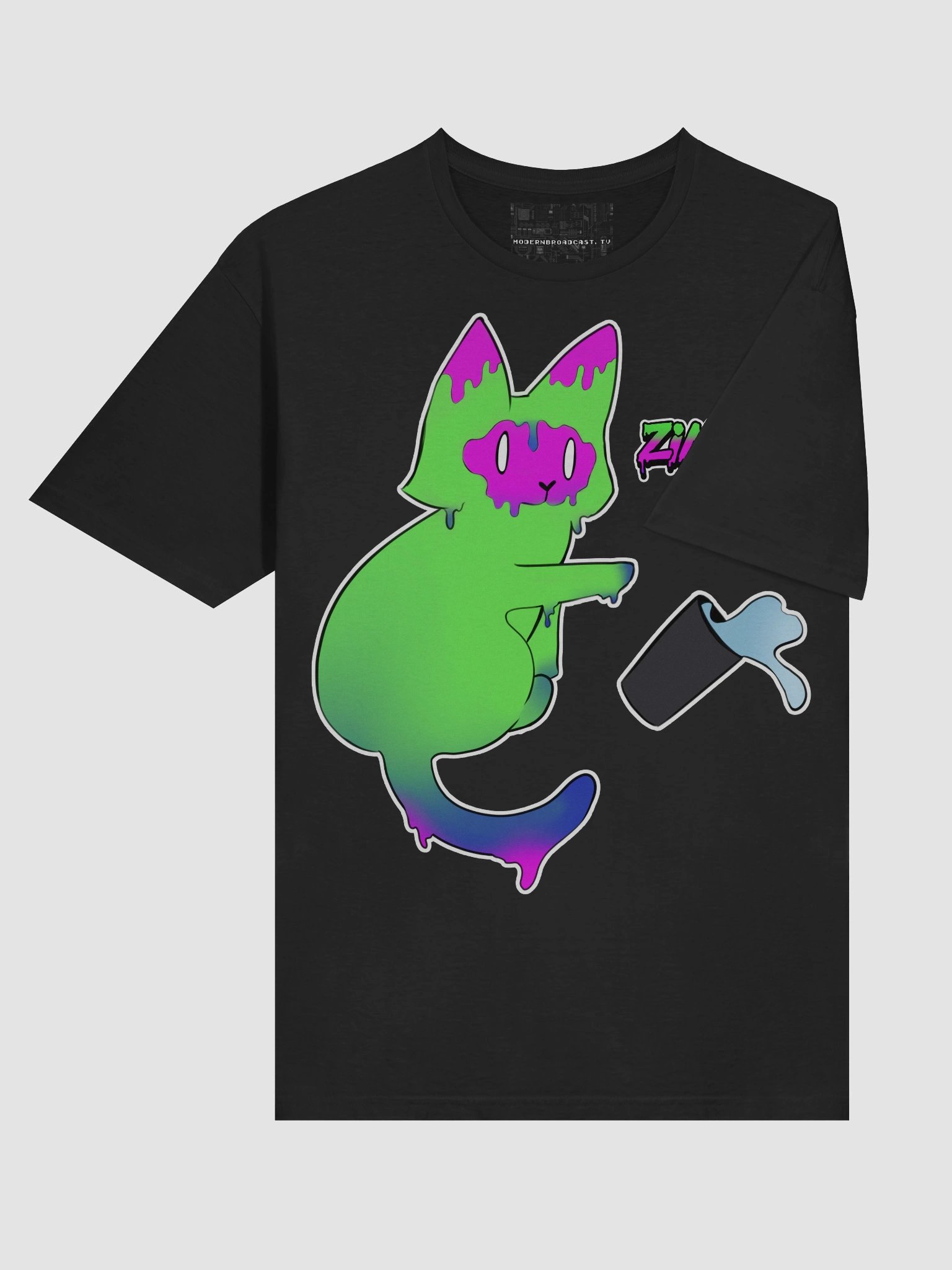 ZIMMI: Cup Cat Tee – Modern Broadcast x AIMIKO product image (38)
