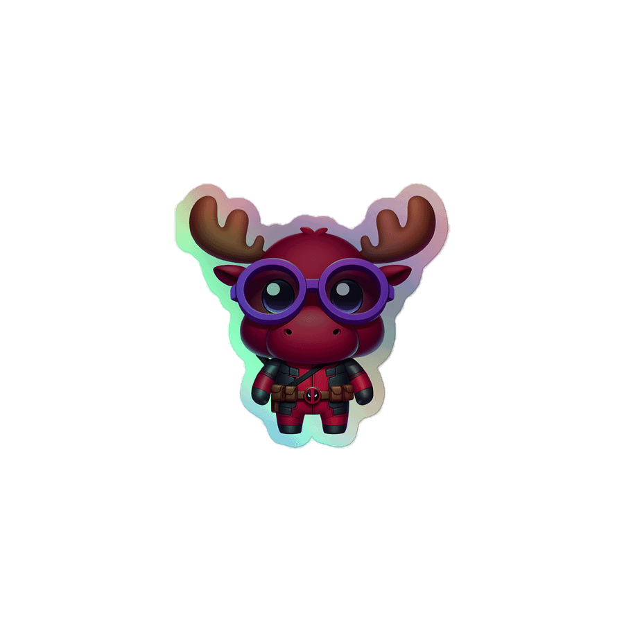 MoosePool Holographic Sticker product image (1)