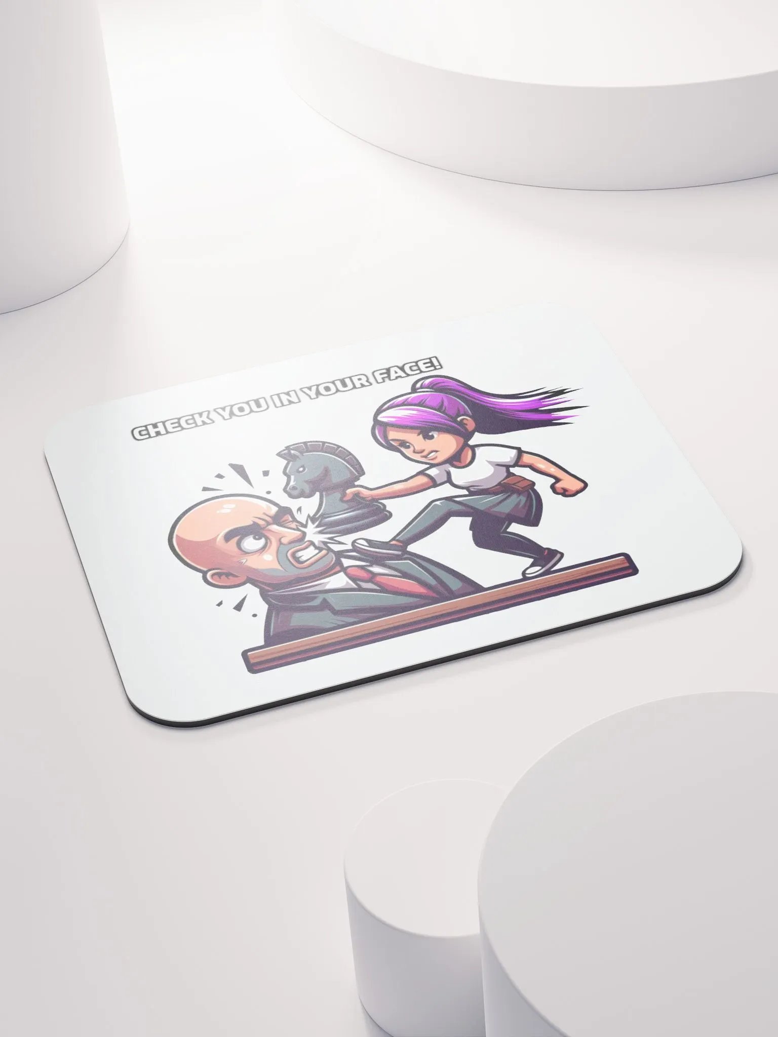 Check Your Face Mouse Pad! product image (4)